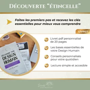 analyse livret découverte Design Humain par Sophie analyste et coach en Design Humain à Narbonne, Aude, Occitanie