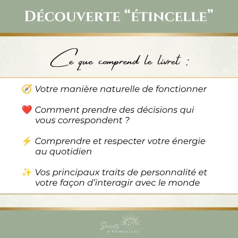 analyse livret découverte Design Humain par Sophie analyste et coach en Design Humain à Narbonne, Aude, Occitanie