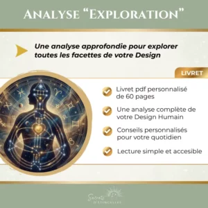 analyse livret exploration Design Humain par Sophie analyste et coach en Design Humain à Narbonne, Aude, Occitanie